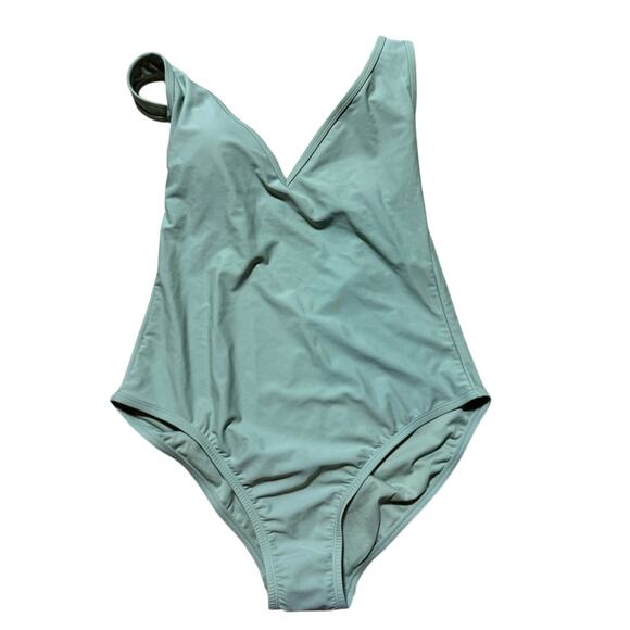Kona Sol Mint Green One Piece Swimsuit With Adjustable Straps Women's XL (16-18) - Picture 1 of 6